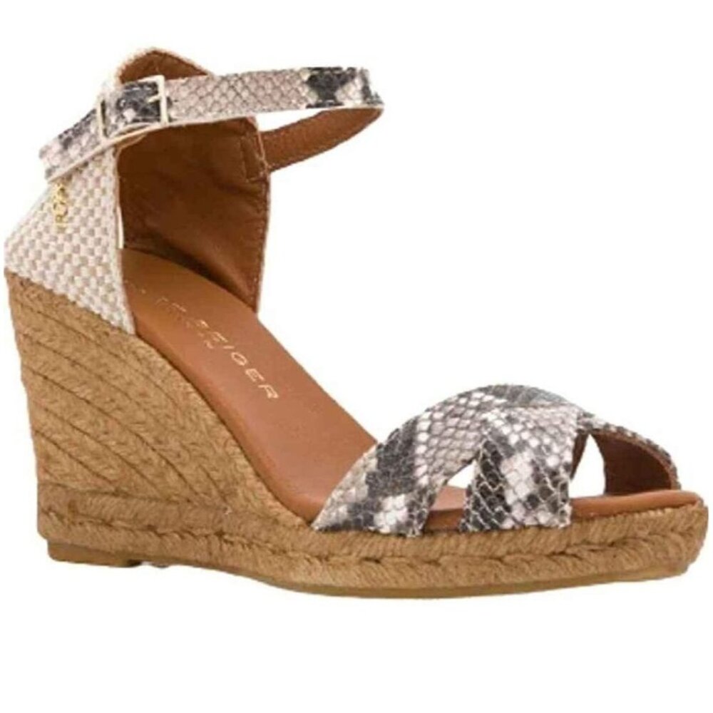 Kurt Geiger Women's Leona Wedge Espadrille Wedges, Size 7.5